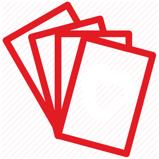 Cards number icon